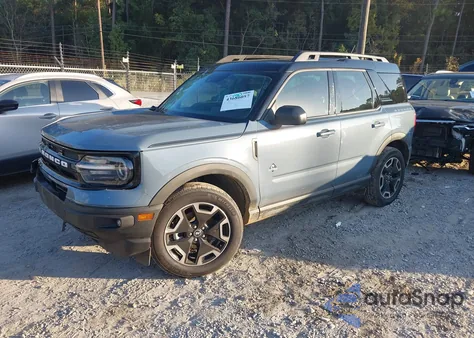 2024 Ford Bronco Sport Outer Banks z USA, uszkodzony, nr VIN 3FMCR9C65RRF21313